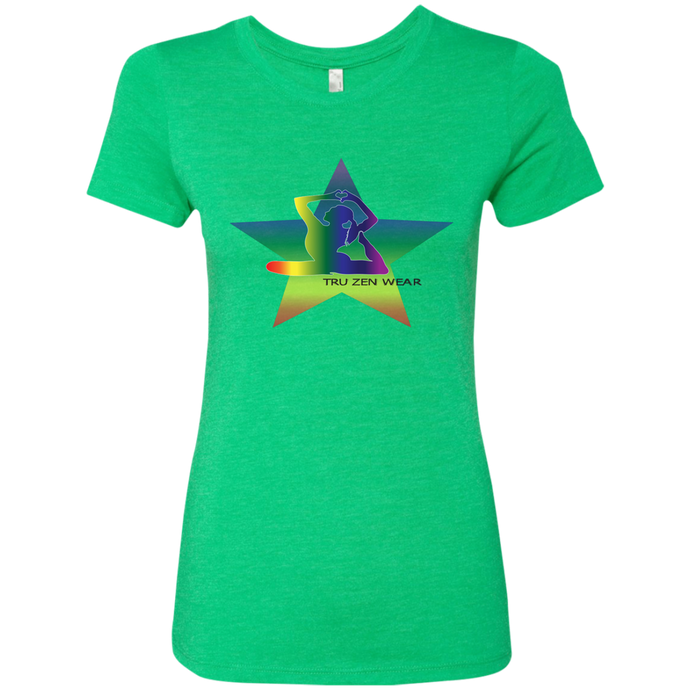 Yoga Star Special Luv ~ Ladies' Triblend T-Shirt - Tru Zen Wear