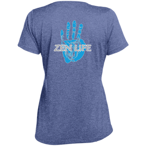 Tru Zen / Tru Life ~ Sport-Tek Ladies' Heather Dri-Fit Moisture-Wicking T-Shirt - Tru Zen Wear