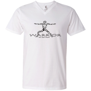 Tru Warrior ~ Men's Printed V-Neck T-Shirt - Tru Zen Wear