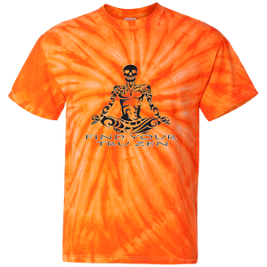 Find Your Tru Zen Skully ~ Cotton Tie Dye T-Shirt - Tru Zen Wear