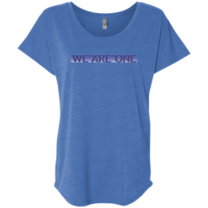 We Are One / Zen Life ~ Ladies' Triblend Dolman Sleeve - Tru Zen Wear