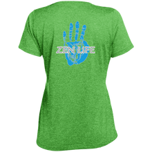 Load image into Gallery viewer, Tru Zen / Tru Life ~ Sport-Tek Ladies&#39; Heather Dri-Fit Moisture-Wicking T-Shirt - Tru Zen Wear