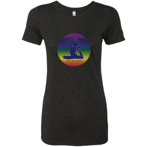 Yoga Sun Luv ~ Ladies' Triblend T-Shirt - Tru Zen Wear