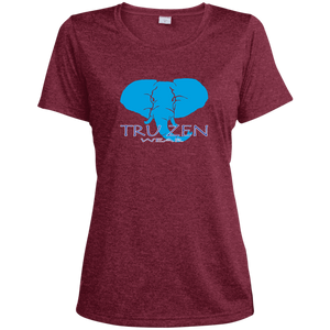 Tru Zen / Tru Life ~ Sport-Tek Ladies' Heather Dri-Fit Moisture-Wicking T-Shirt - Tru Zen Wear