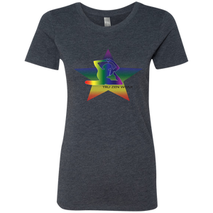 Yoga Star Special Luv ~ Ladies' Triblend T-Shirt - Tru Zen Wear