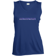 Load image into Gallery viewer, We Are One / Zen Life ~ Sport-Tek Ladies&#39; Sleeveless Moisture Absorbing V-Neck - Tru Zen Wear