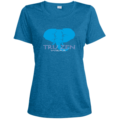 Tru Zen / Tru Life ~ Sport-Tek Ladies' Heather Dri-Fit Moisture-Wicking T-Shirt - Tru Zen Wear