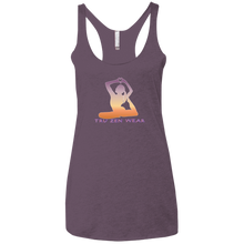 Load image into Gallery viewer, Yoga Love ~ Ladies&#39; Triblend Racerback Tank - Tru Zen Wear