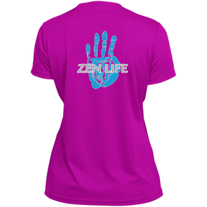 Tru Zen / Tru Life ~ Ladies' Wicking Short Sleeve T-Shirt - Tru Zen Wear