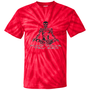 Find Your Tru Zen Skully ~ Cotton Tie Dye T-Shirt - Tru Zen Wear