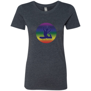 Yoga Sun Luv ~ Ladies' Triblend T-Shirt - Tru Zen Wear