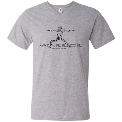 Tru Warrior ~ Men's Printed V-Neck T-Shirt - Tru Zen Wear