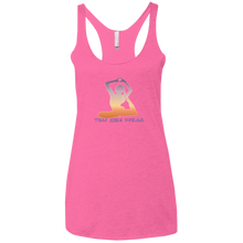 Load image into Gallery viewer, Yoga Love ~ Ladies&#39; Triblend Racerback Tank - Tru Zen Wear