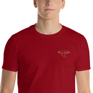 Tru Zen ~ Embroidered Short-Sleeve T-Shirt - Tru Zen Wear