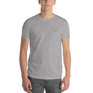 Tru Zen ~ Embroidered Short-Sleeve T-Shirt - Tru Zen Wear