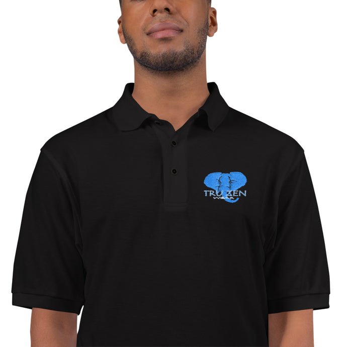 Tru Zen (Men) ~ Embroidered Polo Shirt - Tru Zen Wear