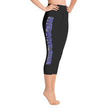 Load image into Gallery viewer, We Are One ~ Yoga Capri Leggings - Tru Zen Wear