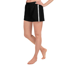 Load image into Gallery viewer, Tru Zen (Black/White) ~ Athletic Short Shorts - Tru Zen Wear