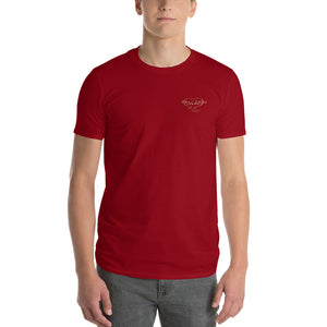 Tru Zen ~ Embroidered Short-Sleeve T-Shirt - Tru Zen Wear