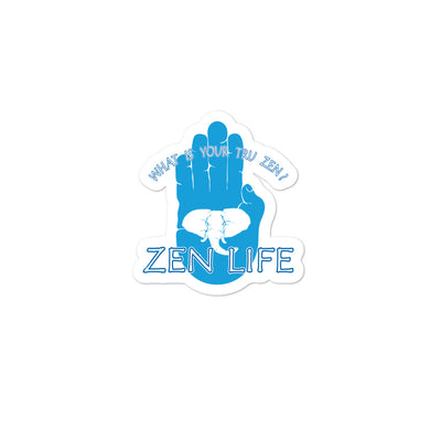 Zen Life ~ Bubble-free stickers - Tru Zen Wear